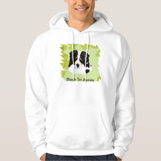 Australisches Schäfer ~Black Tri grüner Hoodie
