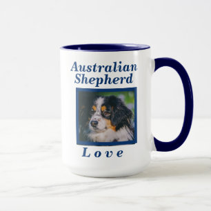 Australisches Schäfer-Liebe-Hundegeschenk für sie Tasse