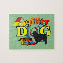 Australisches Shepherd-Agility Puzzle