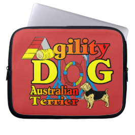 Australisches Terrier Agility Laptopschutzhülle
