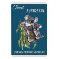 Australisches Vintage-Poster