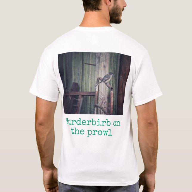 Australisches Vogel-Druck T-Shirt (Rückseite)