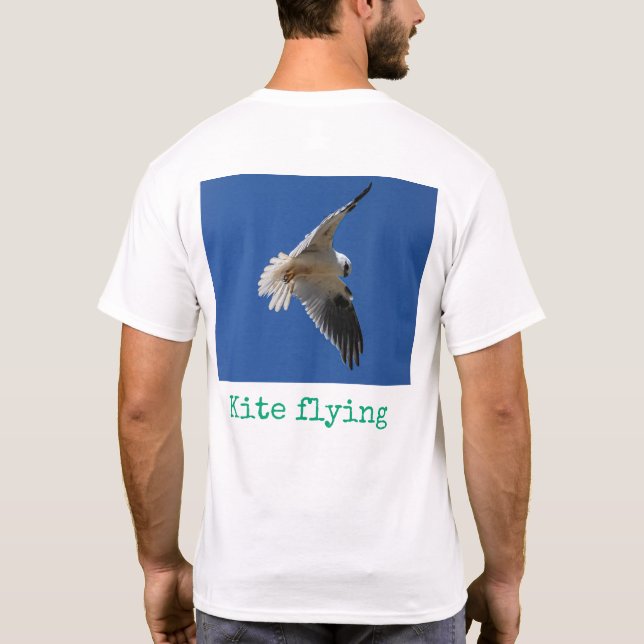 Australisches Vogel-Druck T-Shirt (Rückseite)