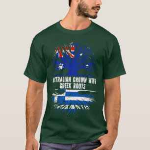 Australisches Wachstum mit griechischer Roots-Aust T-Shirt