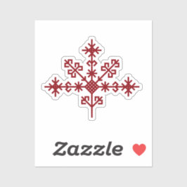 Austras Koks - Baum des leichten lettischen Symbol Aufkleber