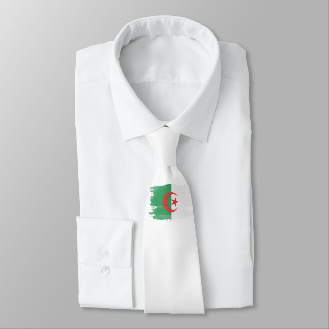 Austria flag brush stroke krawatte (Gebunden)