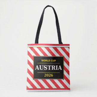 Austria Football Fan Flag Colors Stripe Pattern
