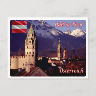 Austria - Hall in Tirol - Postkarte