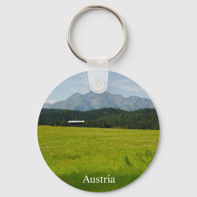 Austria Keychain Schlüsselanhänger (Vorderseite)