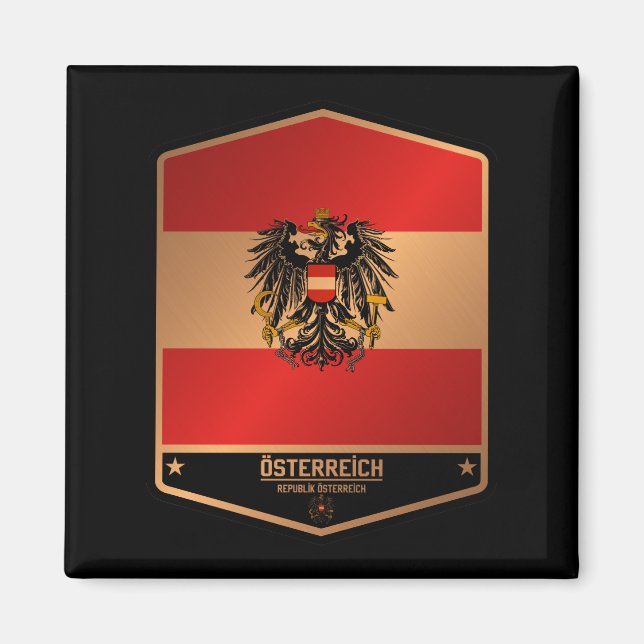 Austria Magnet (Vorne)