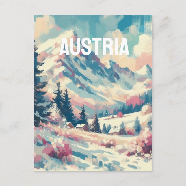 austria postkarte (Vorderseite)