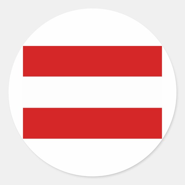 austria runder aufkleber (Vorderseite)