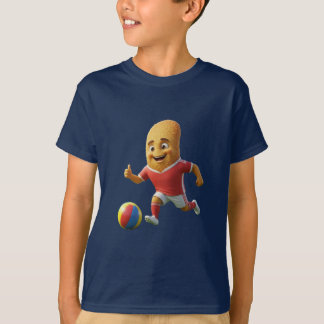 Austria Schnitzel Food Soccer Mascot - Group J T-Shirt