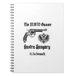 Austria WWI M1870 Gasser Revolver Notizblock