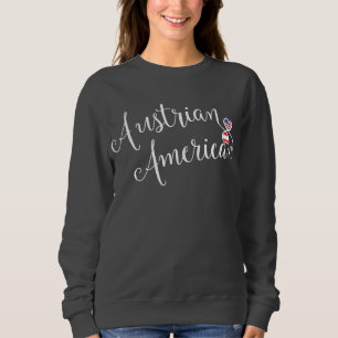 Austrian American Entwinted Hearts Sweatshirt