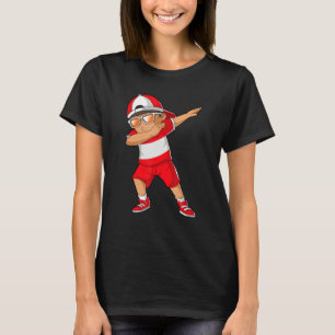 Austrian Boy Dabbing Dance Austria Roots Heritage T-Shirt