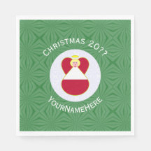 Austrian Flag Angel Weihnachten Personalisiert