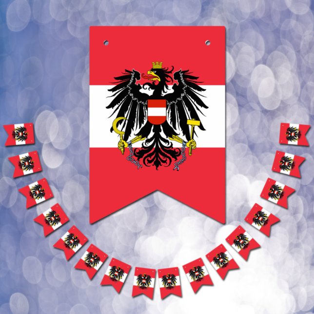 Austrian Flag & Party Austria Banners / Hochzeiten Wimpelkette (Von Creator hochgeladen)