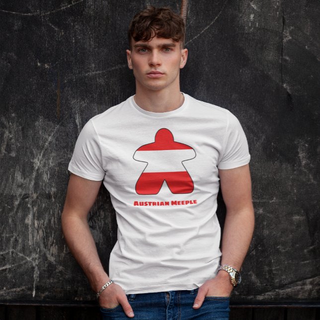 Austrian Meeple Mens Shirt (Von Creator hochgeladen)