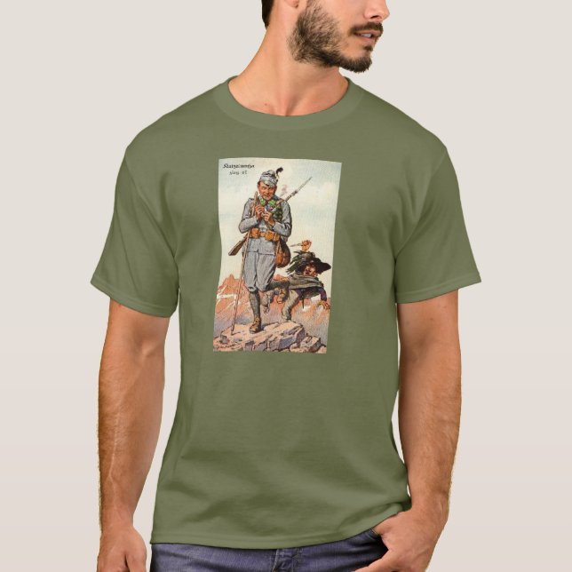 Austro-Ungarn, welche die Italiener kämpfen T-Shirt (Vorderseite)