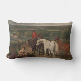 Ausübung der Königspferde (Equine Art) Lendenkissen