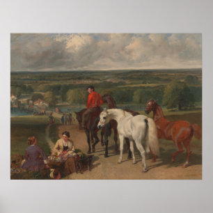 Ausübung der Königspferde (Equine Art) Poster
