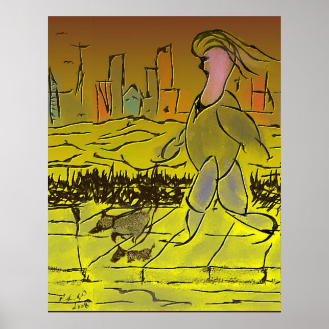 Ausübung des Menschen Poster (Vorne)