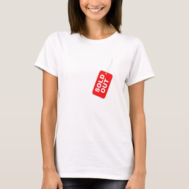 Ausverkaufter T - Shirt (Vorderseite)