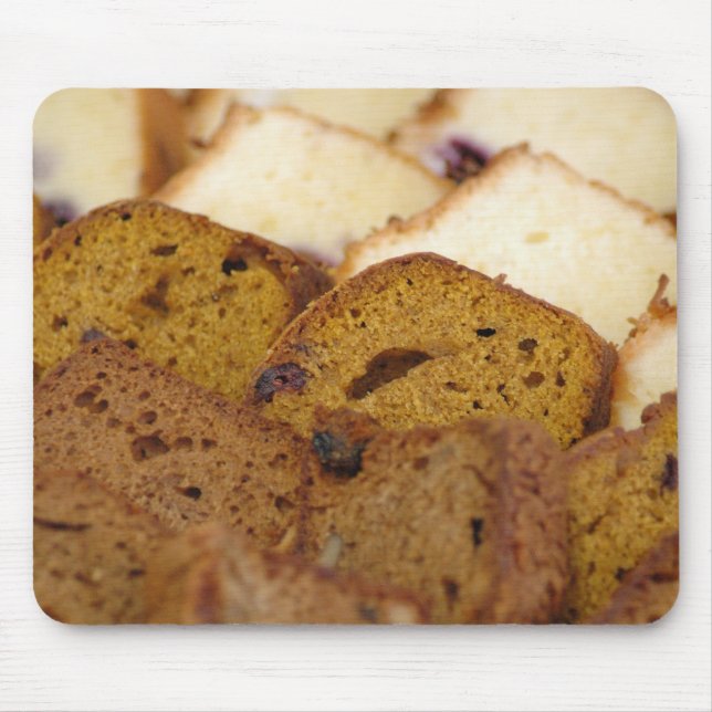 Auswahl an Frühstücksbüffets und Kuchen Mousepad (Vorne)