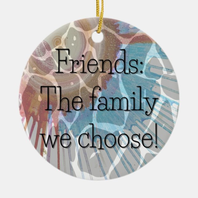 Auswahl der Familienhunden-Ornament/Geschenktafel Keramik Ornament (Vorne)