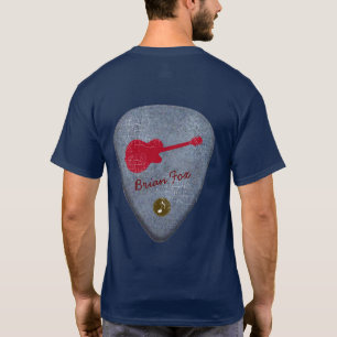 Auswahl der Gitarre T personalisiert T-Shirt