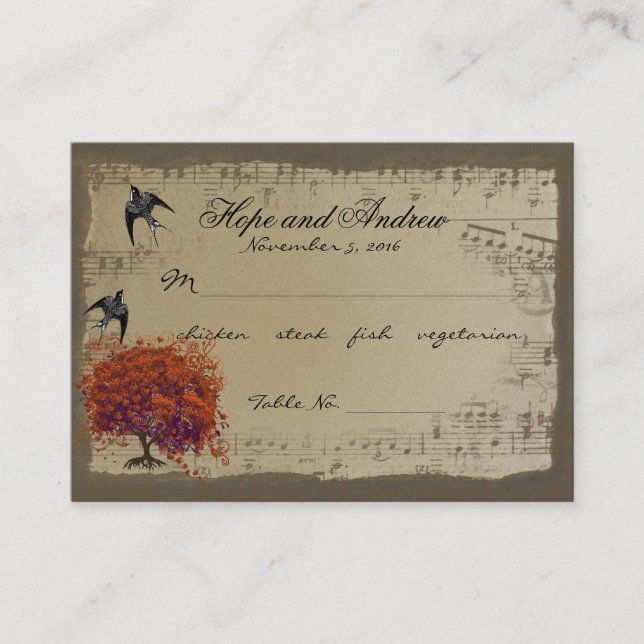 Auswahl der Platzkarte des Roten Herzens (Vorderseite)