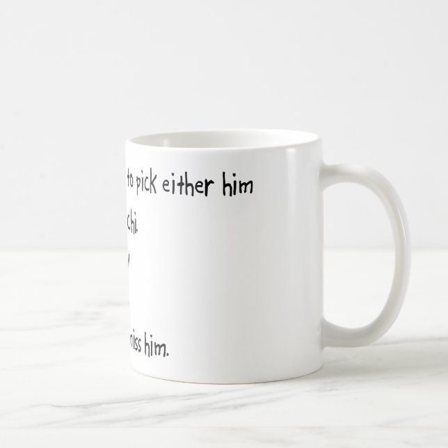 Auswahl-Ehemann oder Tai-Chi Kaffeetasse (Rechts)
