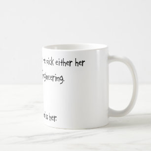 Auswahl-Freundin oder Luftfahrttechnik Tasse