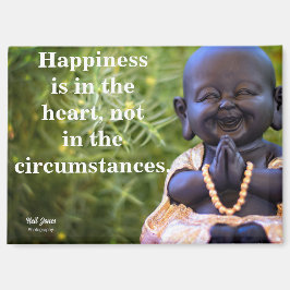 Auswahl - inspirierendes Zitat Magnet