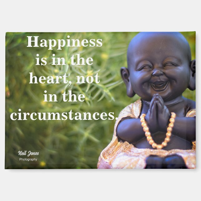 Auswahl - inspirierendes Zitat Magnet (Vorderseite)