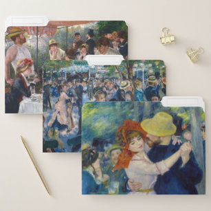Auswahl von Pierre-Auguste Renoir Meisterwerken Papiermappe