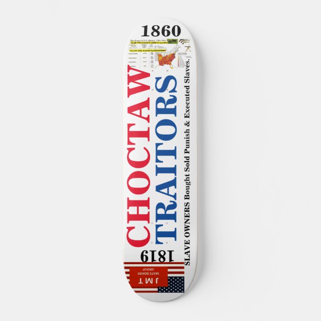 AUSWÄHLEN INDISCHER TRAITOREN Skateboard (Vorderseite)