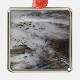 Ausweichwege von Luftfahrzeugen Silbernes Ornament