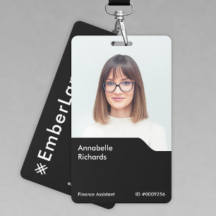 Ausweis-Foto 3x5   Individuelle vertikale Mitarbei Ausweis