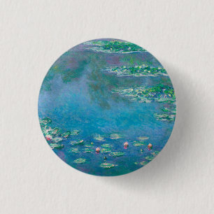 AUSWEIS: "WASSERLILIEN" NACH MONET BUTTON