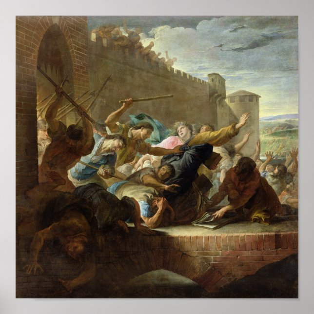 Ausweisung der Hugenotten Poster (Vorne)