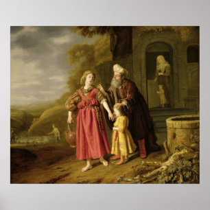 Ausweisung von Hagar und Ishmael, c.1644 Poster