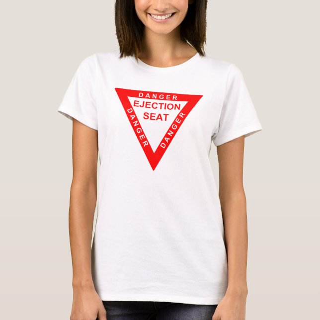 Auswerfen - T - Shirt Gefahr (Vorderseite)