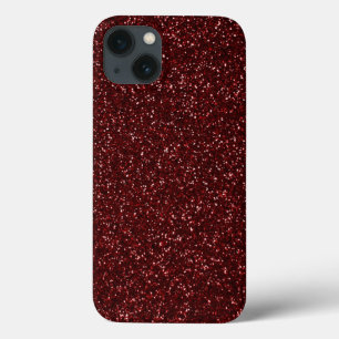 Auswirkungen auf den roten Glitzer 2 Case-Mate iPhone Hülle