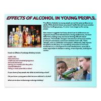 Auswirkungen von Alkohol auf junge Menschen
