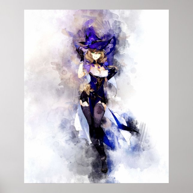 Auswirkungen von Genshin auf Lisa Poster (Vorne)