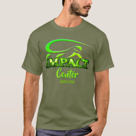 Auswirkungs-Mitte - Leguanentwurf T-Shirt