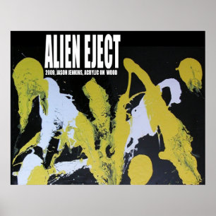 AUSWURF AUSLÄNDISCHES OBJEKT POSTER