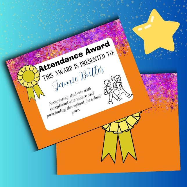 Auszeichnung (attendance award)
